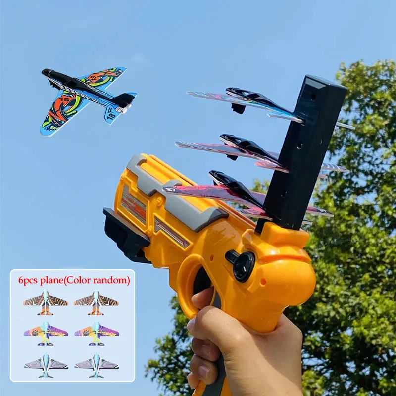 Catapult Launcher Toy - Пусковая катапульта для самолета с 6