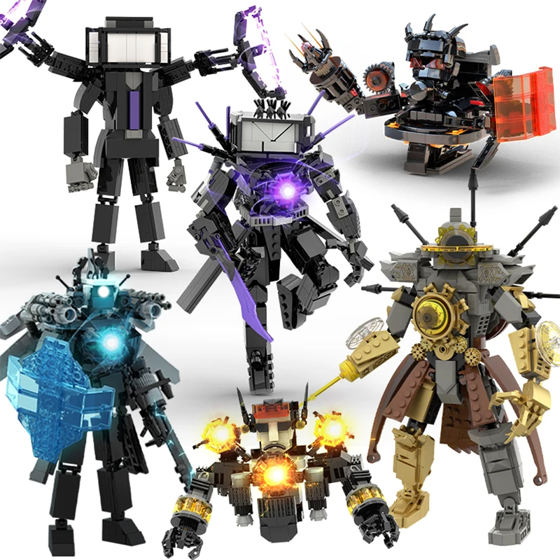 Kids Xmas Toys Ideas - Новый Skibidi туалетный гигантский Титан TVman