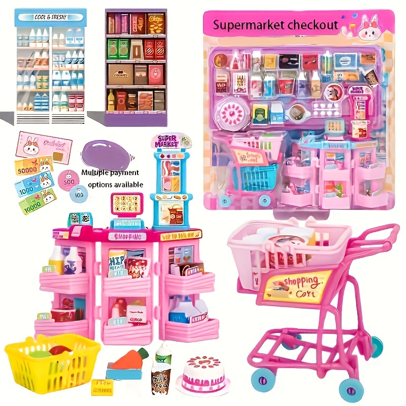 Kids Toys Vending Machine - Мини-игрушка-кассир, игровой набор, набор для ролевых