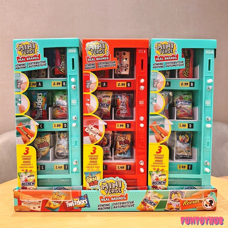 Kids Toys Vending Machine - Миниатюрный вендинговый автомат Miniverse, миниатюрный игровой