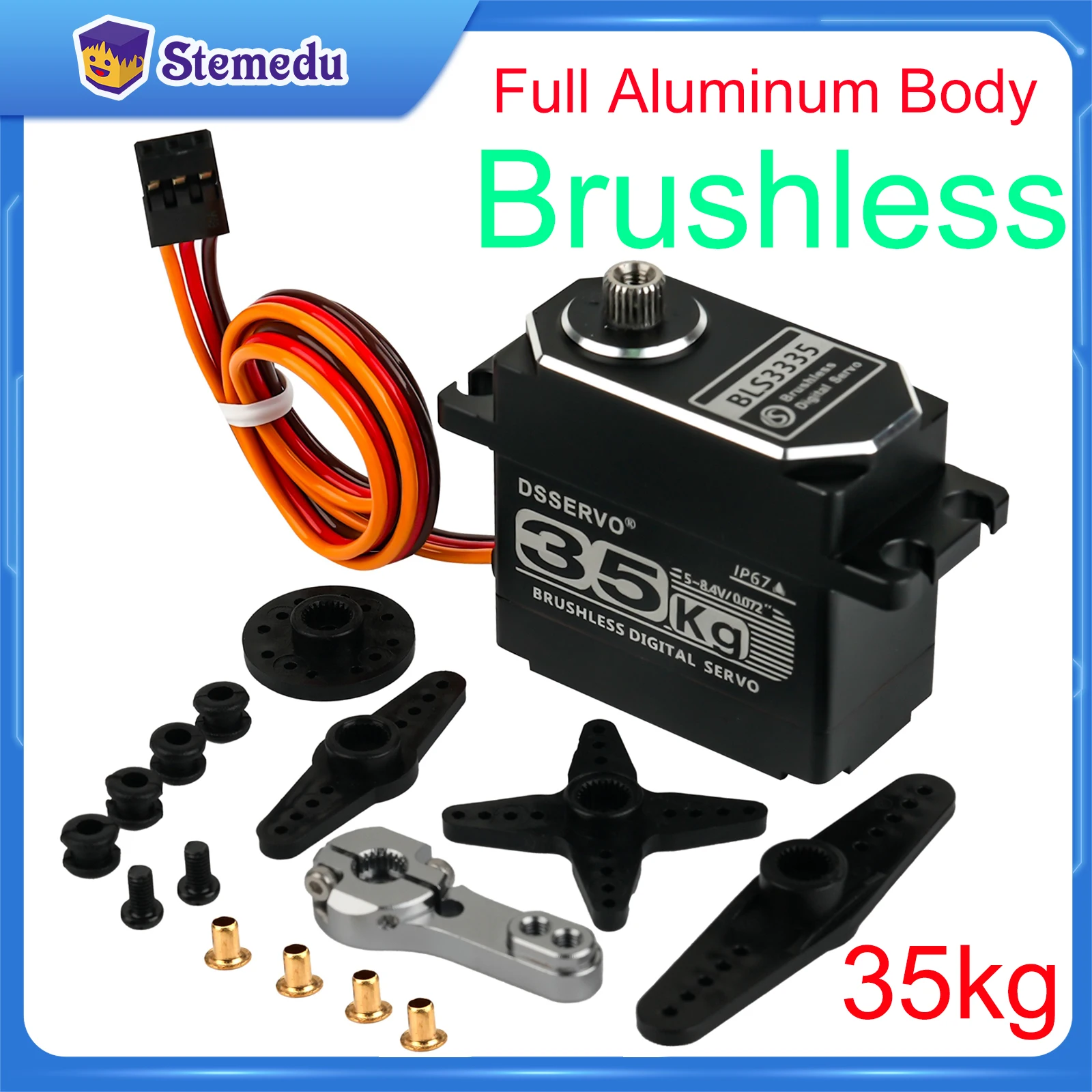 Kids Toys Remote Car - 35 кг BLS3335 цифровой серводвигатель, высокоскоростной