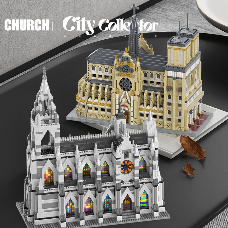 Kids Toys Paris - Архитектурный конструктор «Собор Нотр-Дам в Париже»,