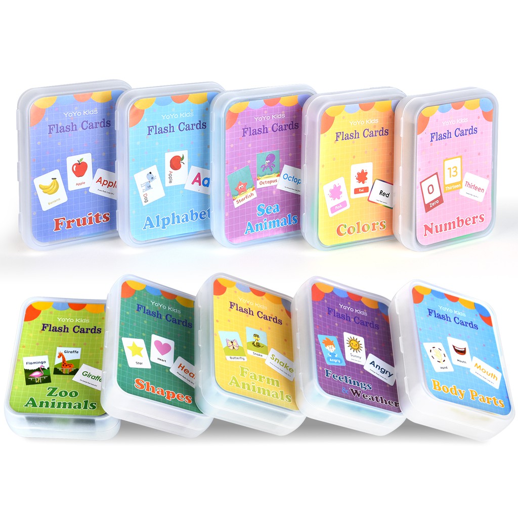 Educational Flash Card - Дети Монтессори Детские Обучающие английские карточки