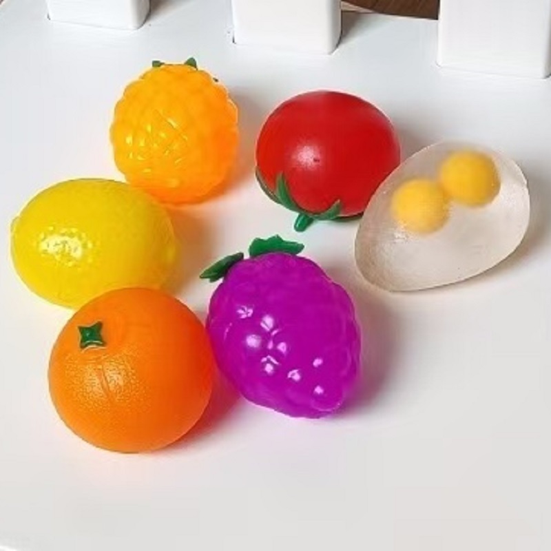 TPR декомпрессионное фруктовое – обзор и цена Kids Toys Play Egg