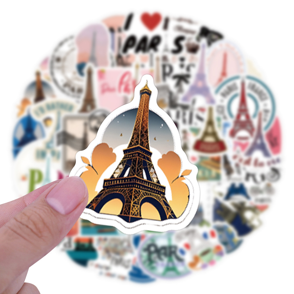 50/100 шт. наклеек «Любовь в П – обзор и цена Kids Toys Paris