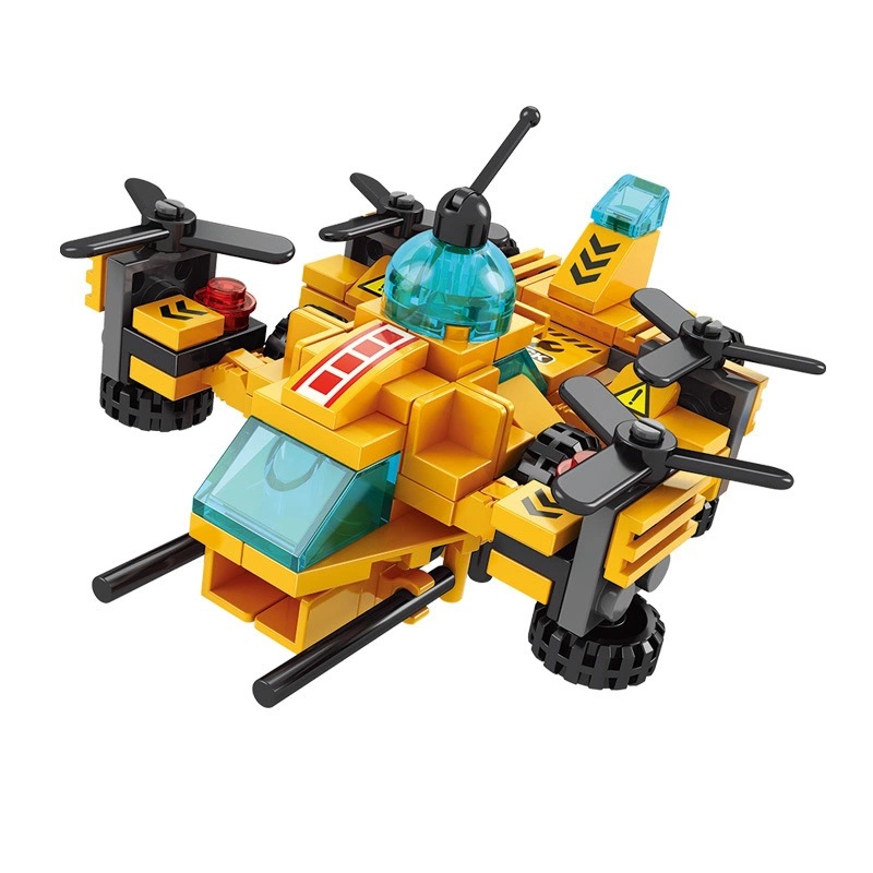 Набор строительных блоков 6-в- – обзор и цена Kids Toys Helicopter