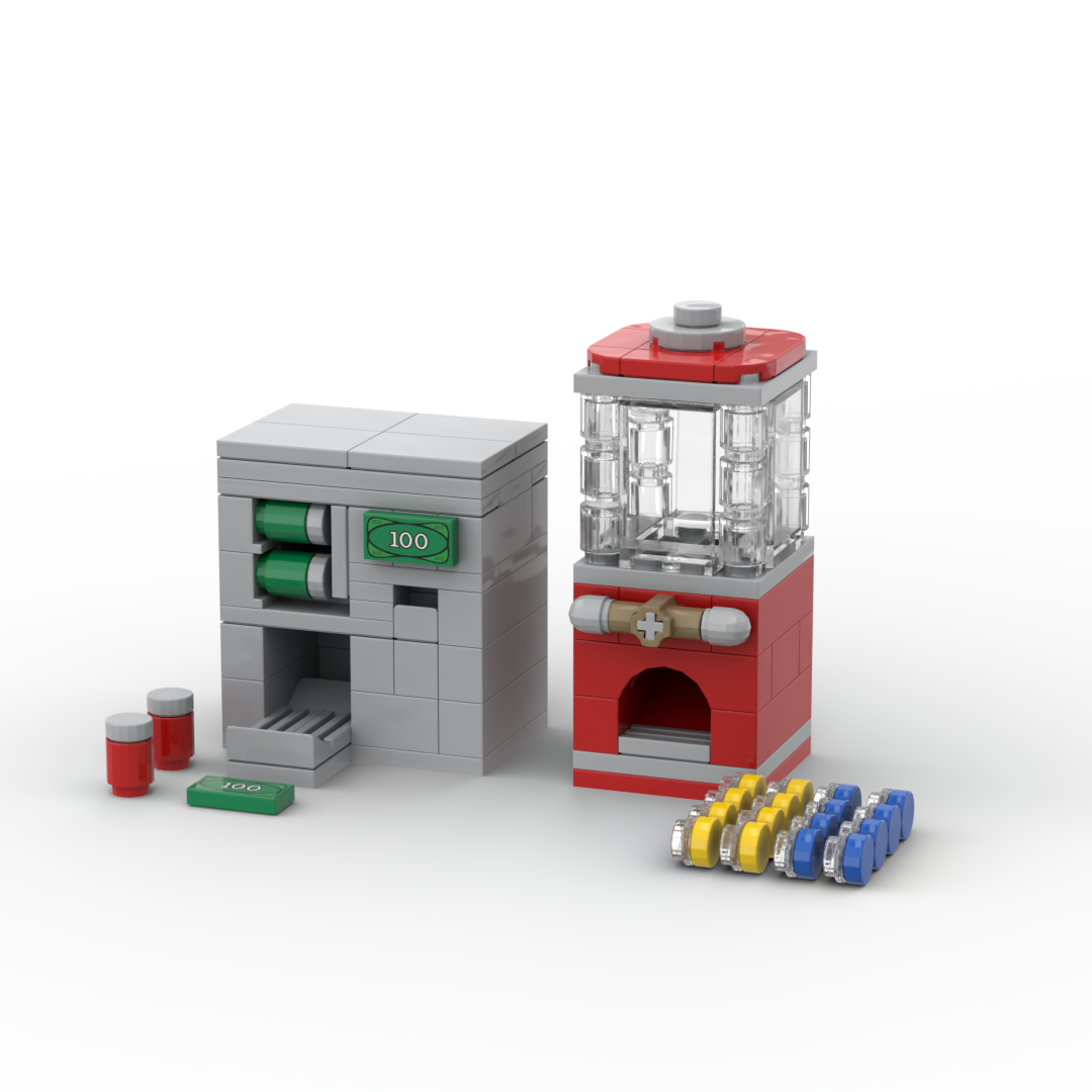 Серия City Series: Сцены из го – обзор и цена Kids Toys Vending Machine