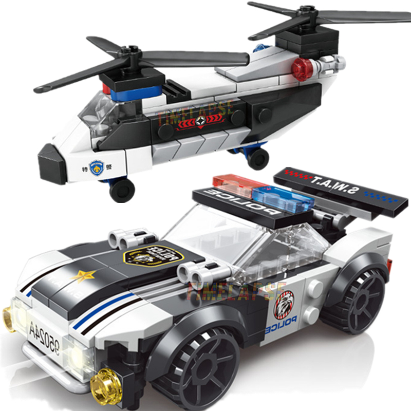 НОВЫЙ DIY MOC городской самоле – обзор и цена Kids Toys Helicopter