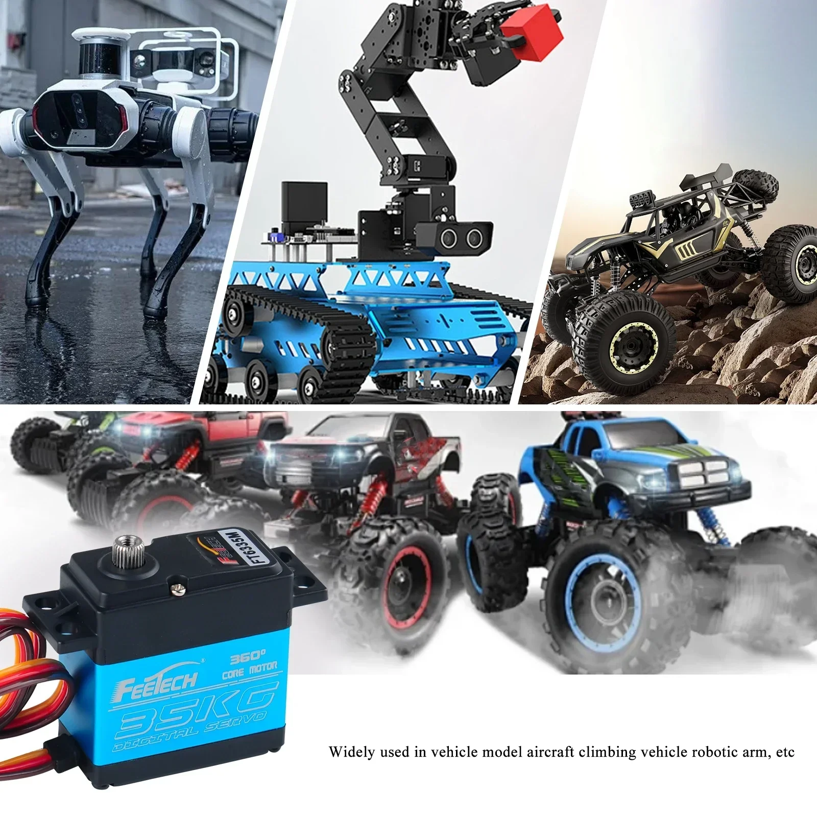Feetech FT6335M Цифровой RC се – обзор и цена Kids Toys Remote Car