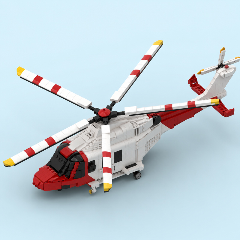 Конструктор QWERT AW-139: Моде – обзор и цена Kids Toys Helicopter